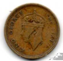 Гонконг  5 центов 1950 год 31_12_4