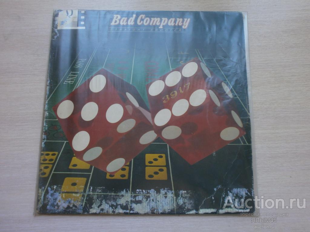 Bad Company Straight Shooter LP Made in UK! Пластинки. 1975 год. РОК
