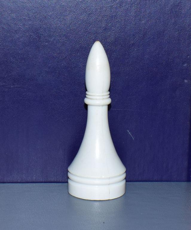 Шахматы СССР Офицер (Слон) белый №3.