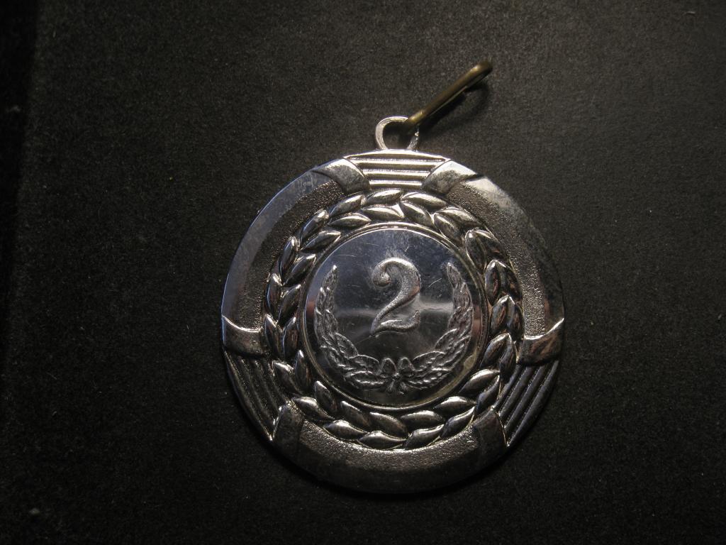 Чемпионат Украины, 2 место, Харьков 2009 год, наградная спортивная медаль (6.25)