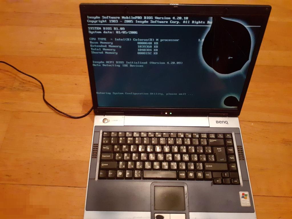 BenQ Joybook A33E мать рабочая 