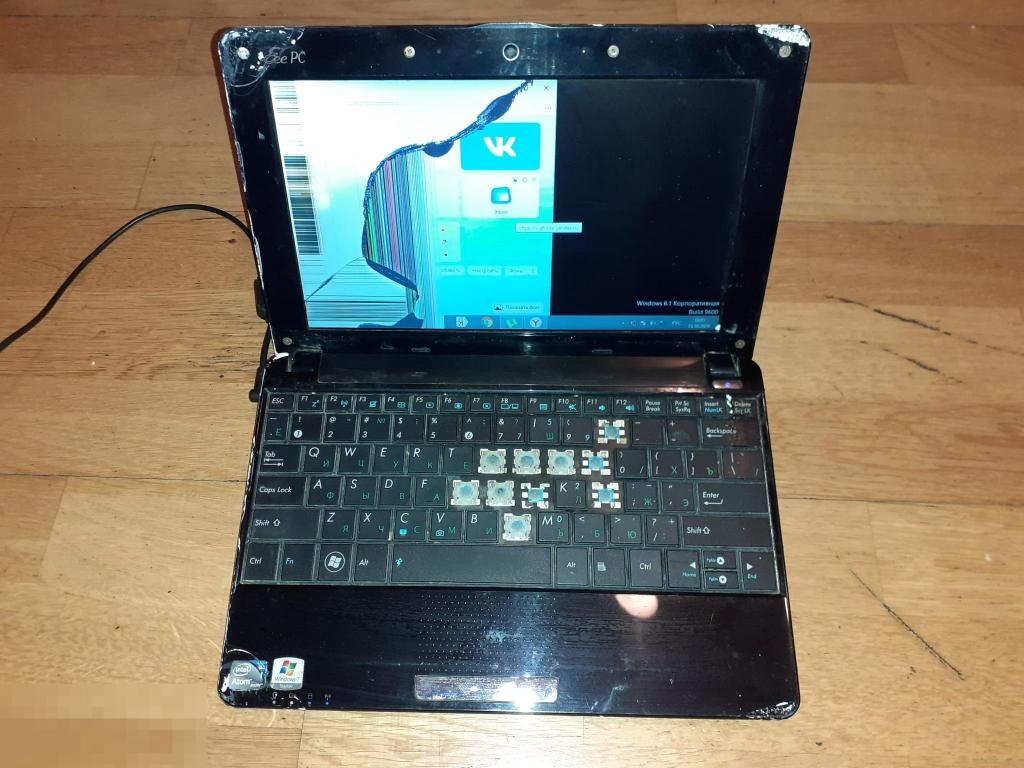 2шт. ASUS Eee PC как конструктор 