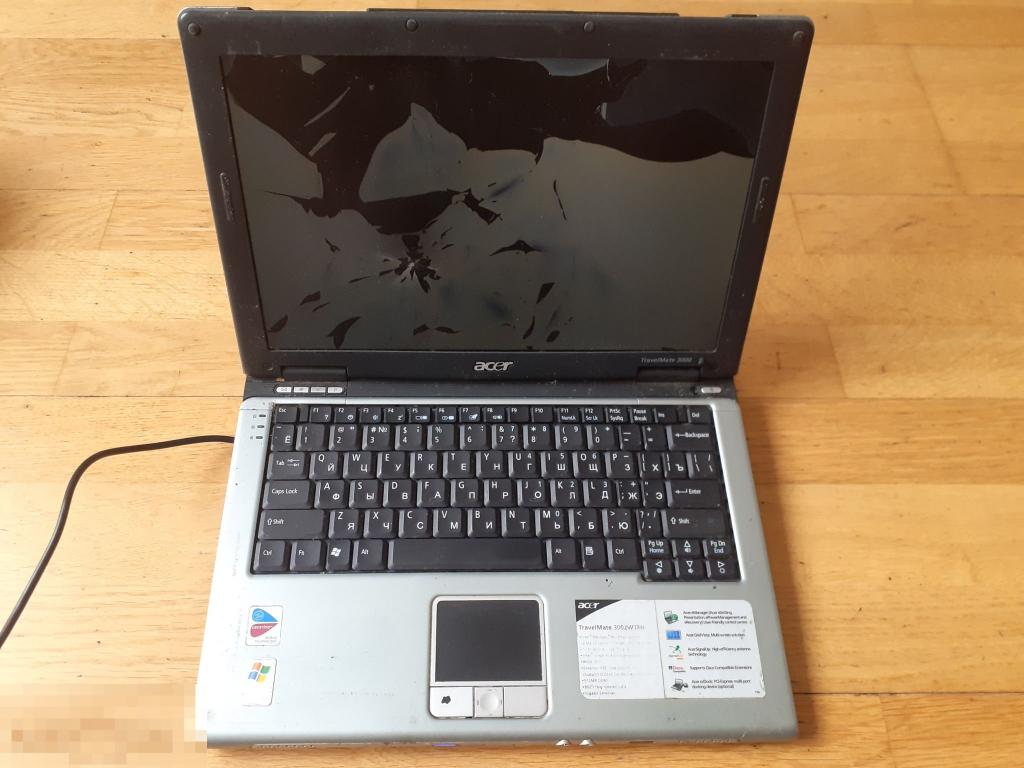 Acer TravelMate 3002WTMi мать рабочая 