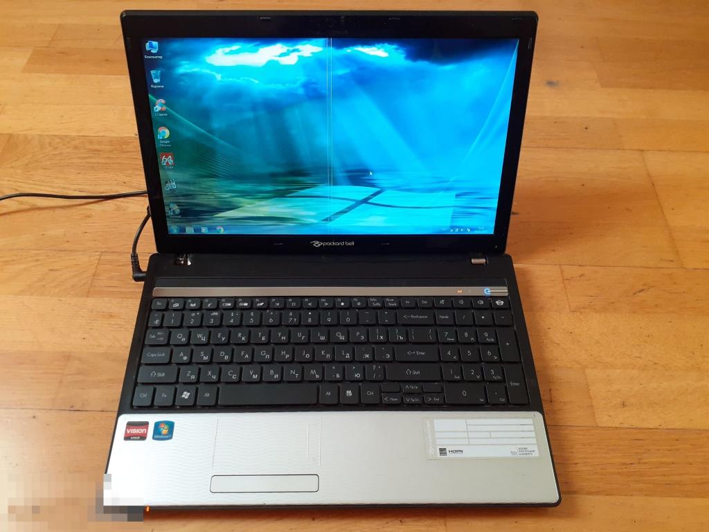 Packard Bell EasyNote TM85 мастерам, без бп 