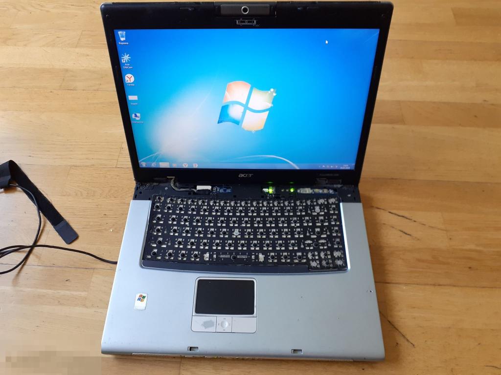 Acer TravelMate 2490 мать рабочая 