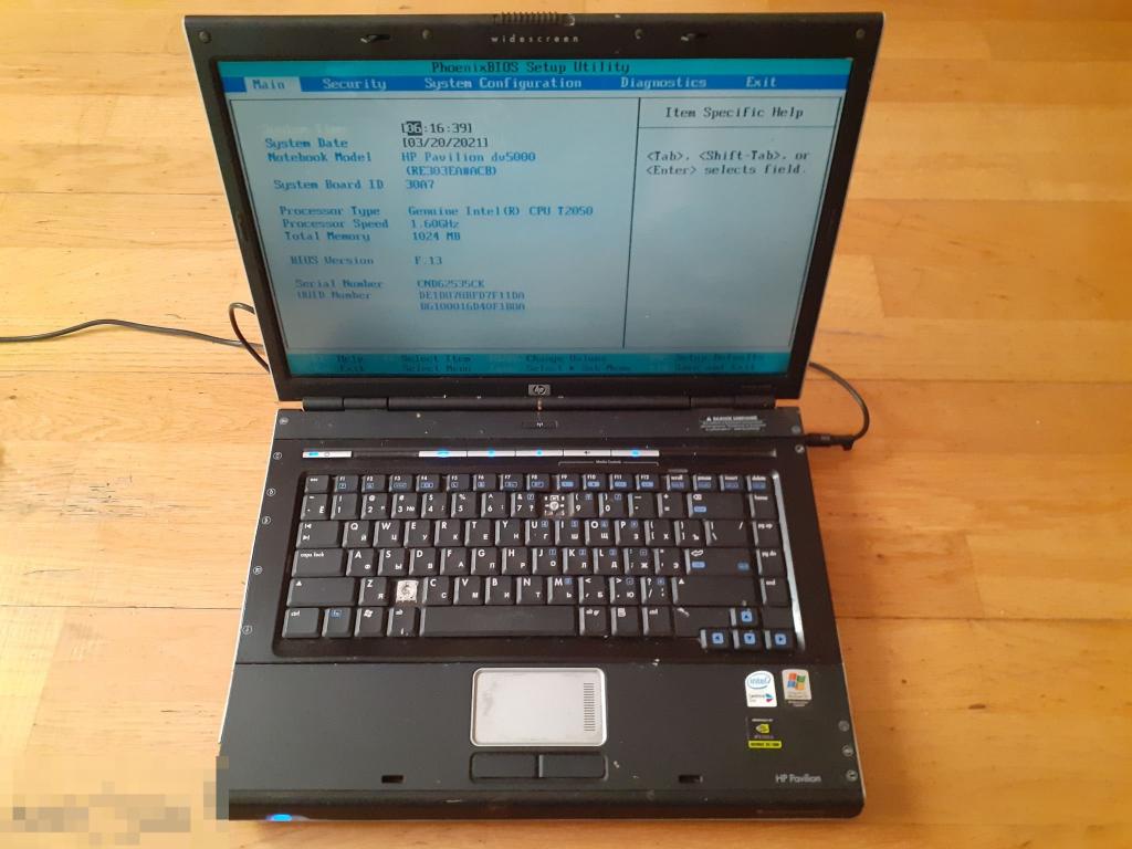 HP Pavilion dv5226ea мать рабочая 