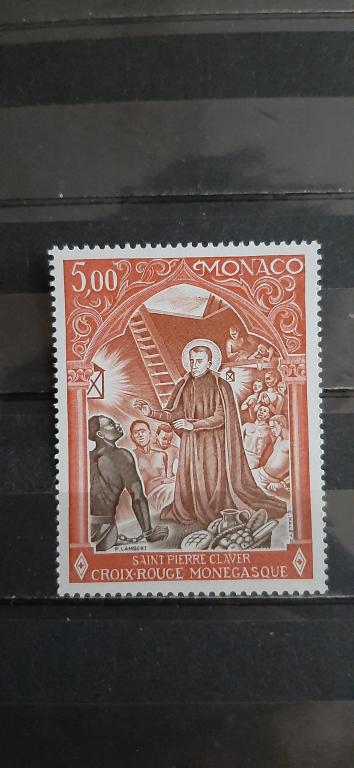 Монако живопись искусство религия красный крест Клавер медицина 1979 **