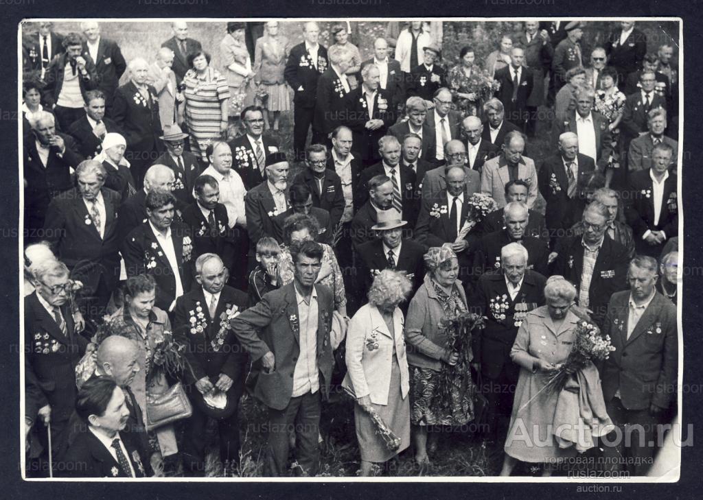 Ветераны Фронтовики Герои 1980-е Синявинские высоты Фото ВОВ WW2