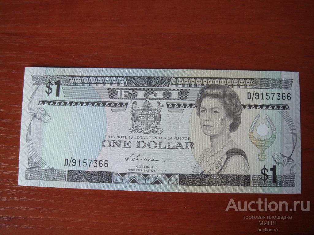 Фиджи 1 доллар 1987 г Р-86а UNC