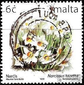 Мальта 1999 MiNr 1101 I A Цветы. Нарциссы. (0.3 €) U.