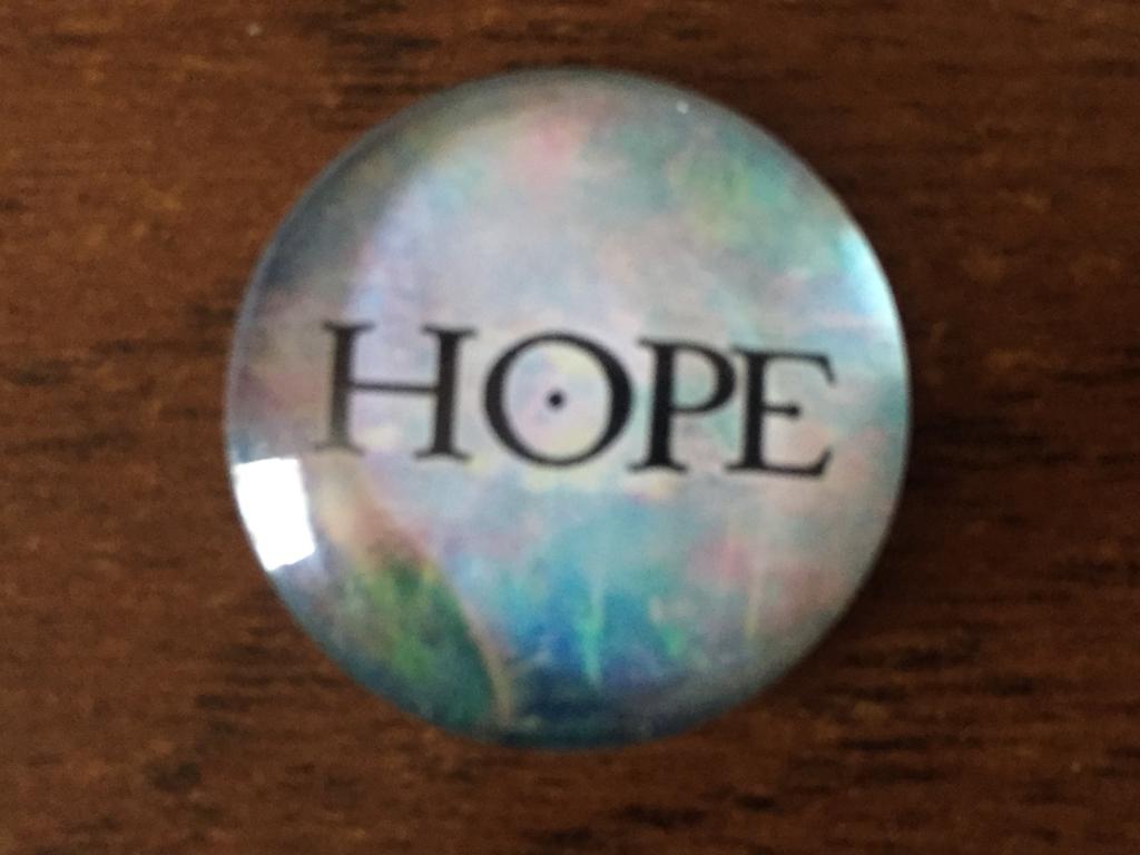 Hope надежда 24-25 мм стеклянный кабошон для украшений