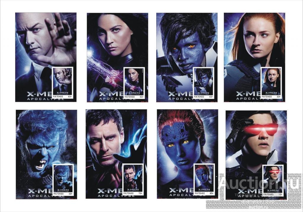 Тонго Чистые блоки Фильмы   Marvel Марвел X-Men  Люди Икс: Апокалипсис 2022