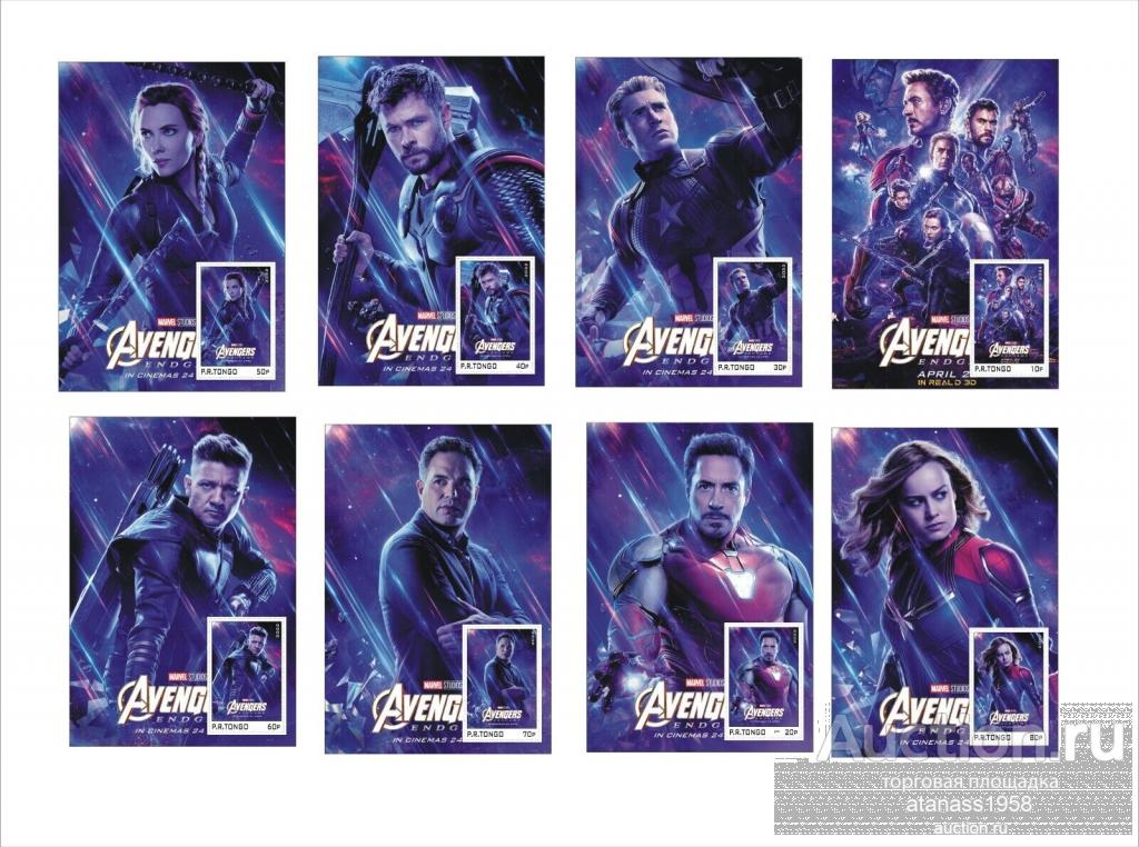 Тонго Чистые блоки Фильмы Marvel Марвел Мстители: Финал  2022