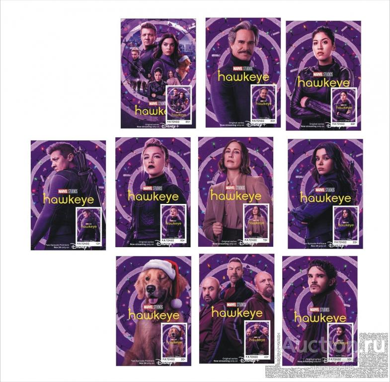 Тонго Чистые блоки Фильмы   Marvel  Марвел Соколиный Глаз 2022