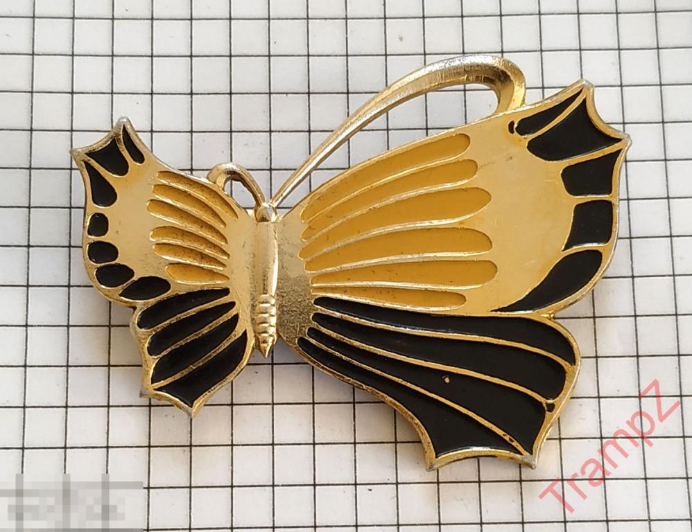Знак Детский значок Бабочка Значок - брошь #14 