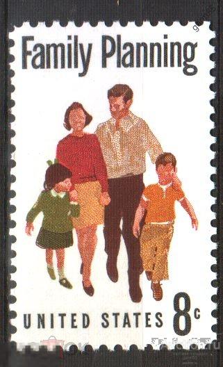 США    1972г  Mich № 1061   MNH** 