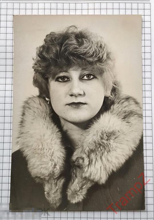 Фотография девушка женщина, прическа, мода, меховой воротник #36 