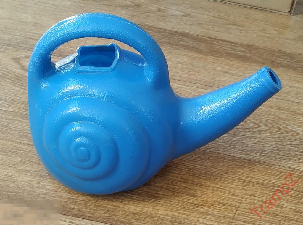 Игрушка Лейка улитка дутыш пластмасса #6 