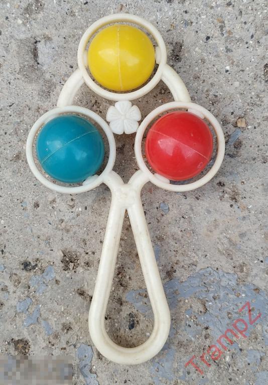 Игрушка СССР пластмасса погремушка #5 