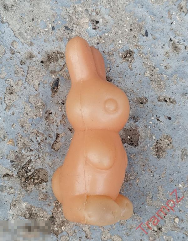 Игрушка СССР Заяц дутыш #5 