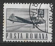 Румыния 1967 г. Авиация Самолет, гаш.