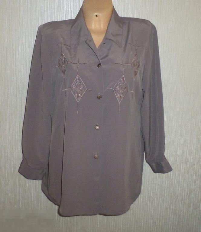 ОСЕНЬ! легкая блуза р. 50-52 (1406) 