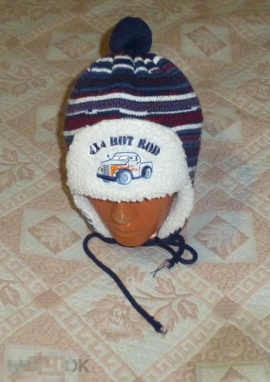 ЗИМА! теплая шапка на 5-6 лет (1600) 