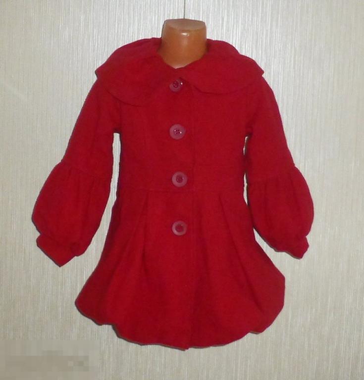 ВЕСНА! демисезонное пальто GloriaJeans на 4-5 лет рост 110 (3010) 