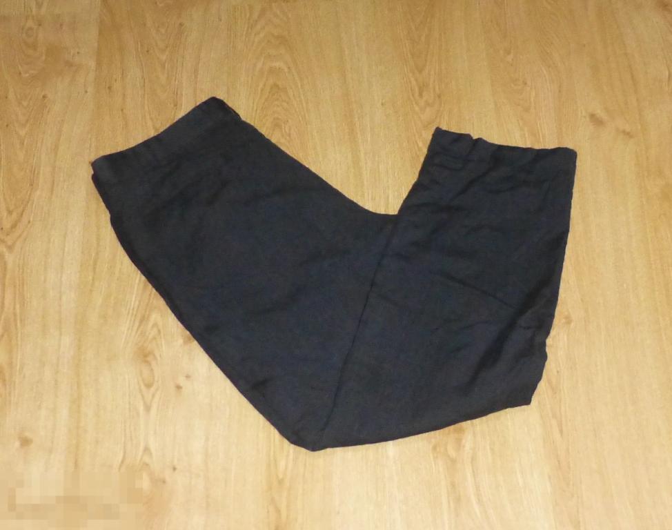 ВЕСНА! черные классические брюки замеры внутри (0712) 