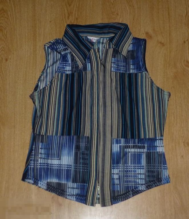 ЛЕТО! летняя блузка Kliman р. 46 (0783) 