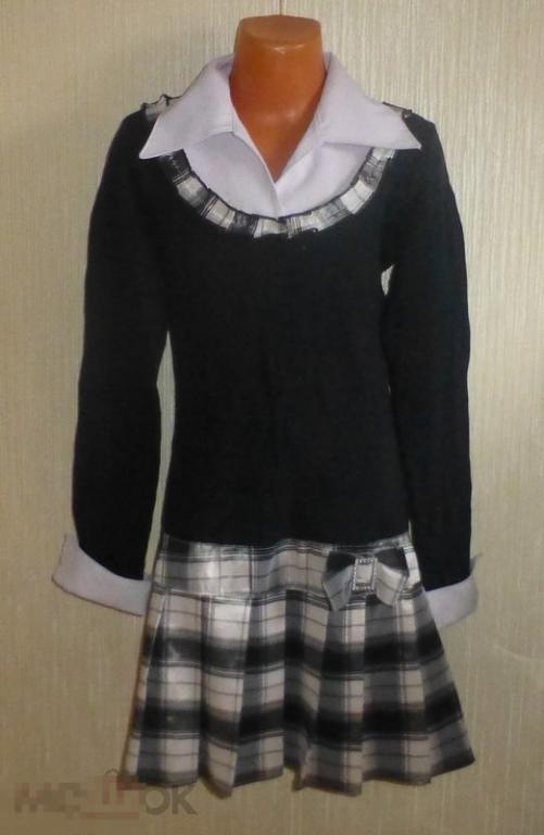 ВЕСНА! трикотажная туника рост 152 (0463) 