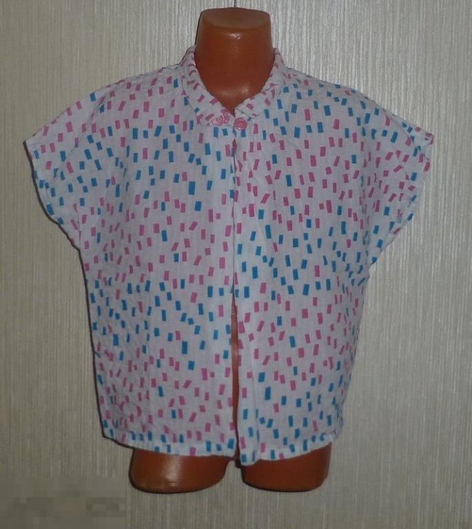 ЛЕТО! короткая летняя блуза на рост 164 (0761) 