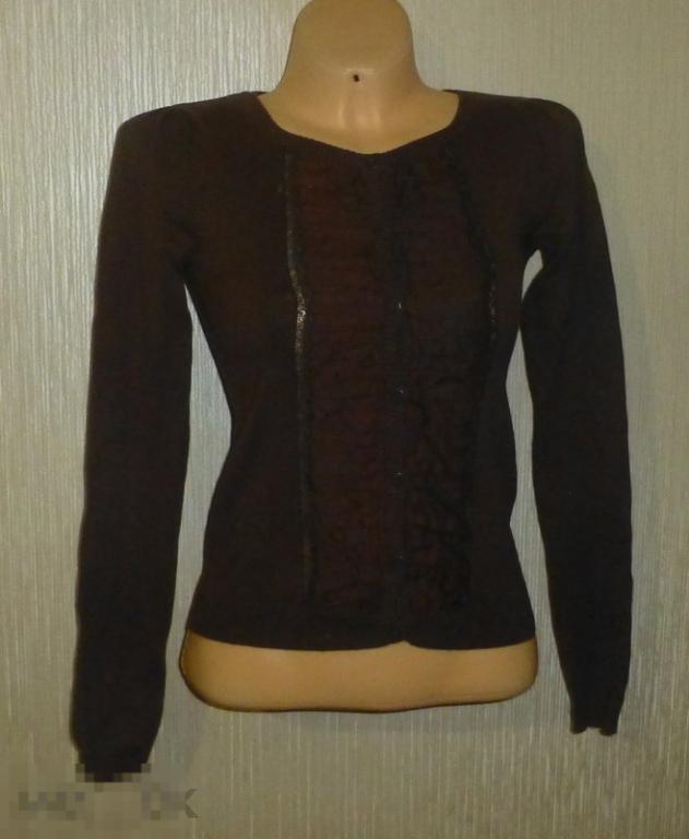 ВЕСНА! оригинальная трикотажная блуза Bershka р. М (0960) 