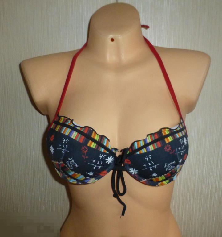 ЛЕТО! яркий лиф от купальника р. 44 (0768) 