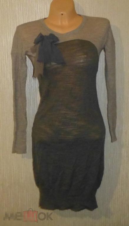 ОСЕНЬ! тонкое вязанное платье Gaudi р. 44 (0959) 