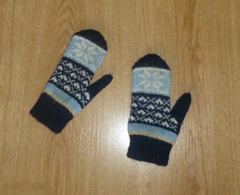 ЗИМА! теплые рукавички на 3-4 года (0799) 