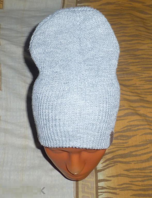 ОСЕНЬ-ЗИМА! теплая вязанная шапочка на 8-10 лет (0121) 