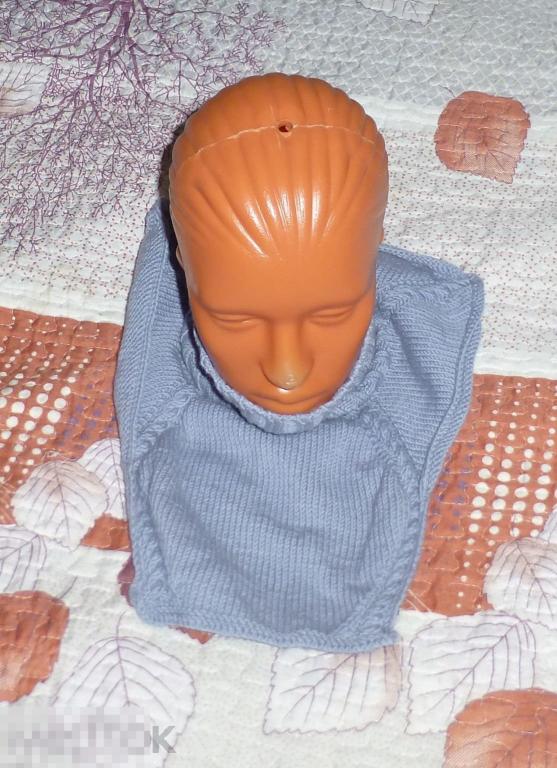 ВЕСНА! теплая вязанная манишка на 6-8 лет (1380) 