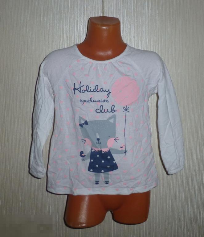 ВЕСНА!  милая трикотажная блуза на рост 110 (0612) 