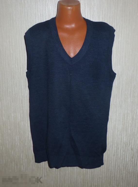 ШКОЛА! вязанный жилет для школы на рост 158-164 (0652) 