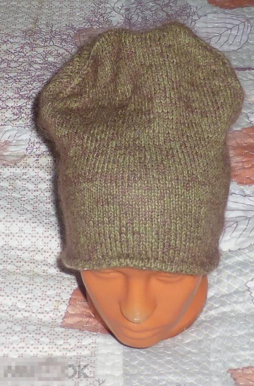 ЗИМА! теплая вязанная шапка на 8-9 лет (0758) 