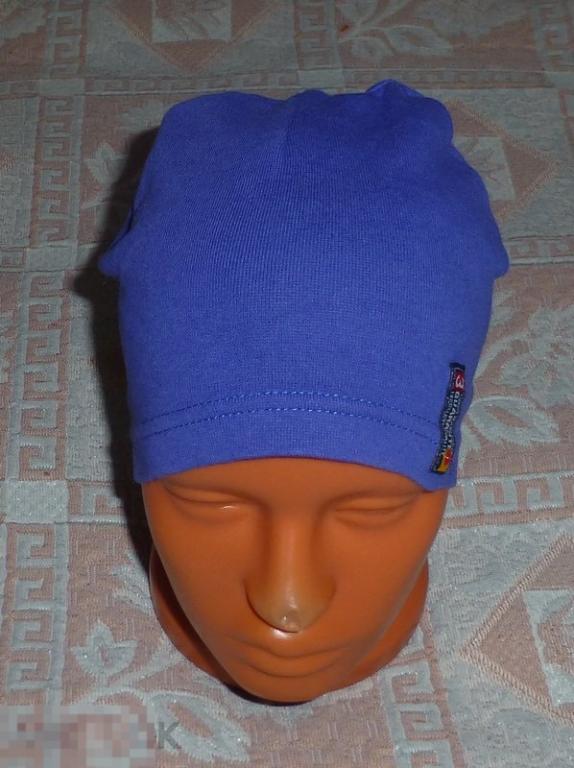 ОСЕНЬ! тонкая трикотажная шапочка на 3-4 года (0189) 