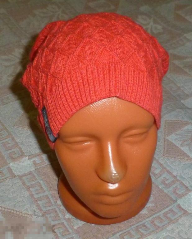 ВЕСНА! вязанная демисезонная шапочка на 11-13 лет (0566) 