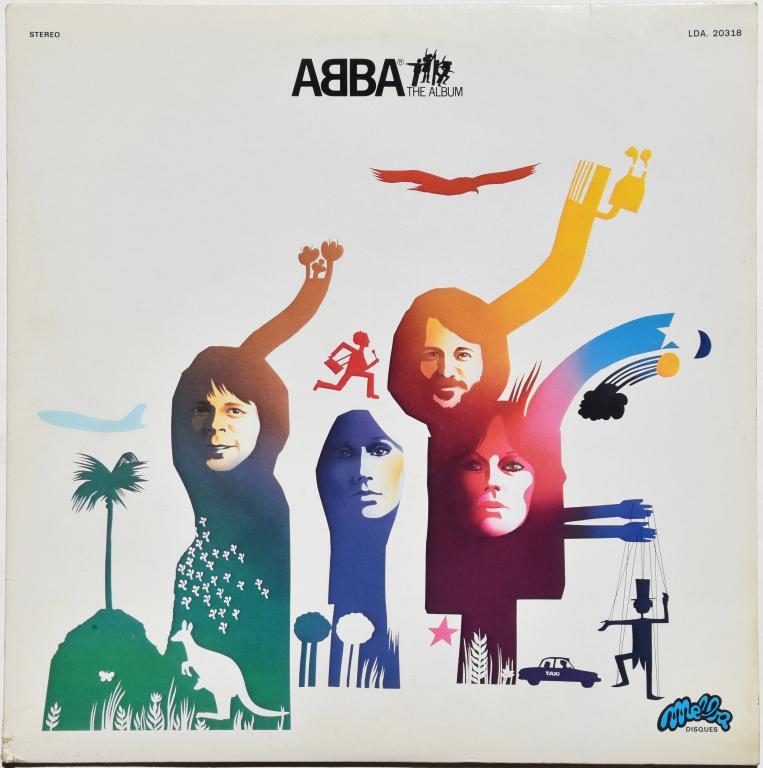 ABBA "The Album" 1977 Lp