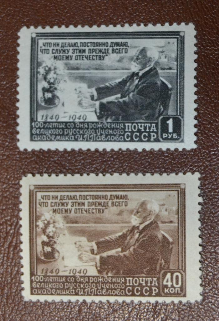 СССР 1949 год Физиолога И. П. Павлов - 100 лет со дня рождения MNH@