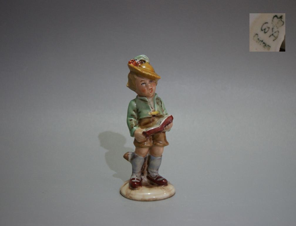 мальчик с книгой Wagner & Apel 1954 г.