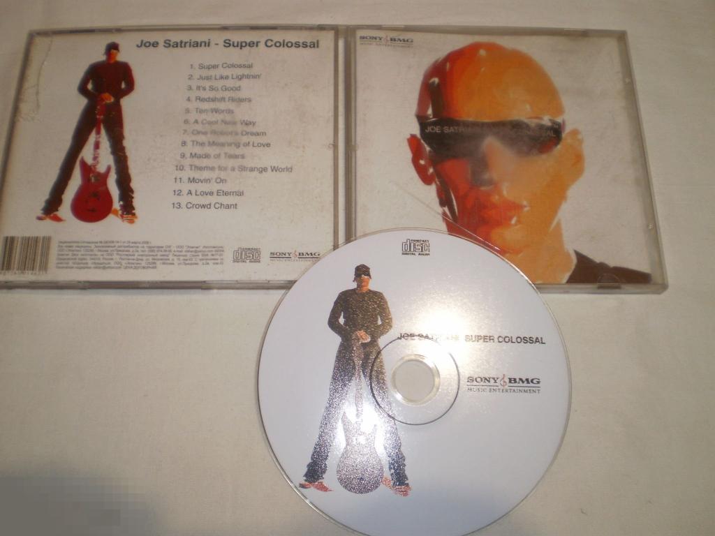 Joe Satriani ‎– Super Colossal - CD - RU 