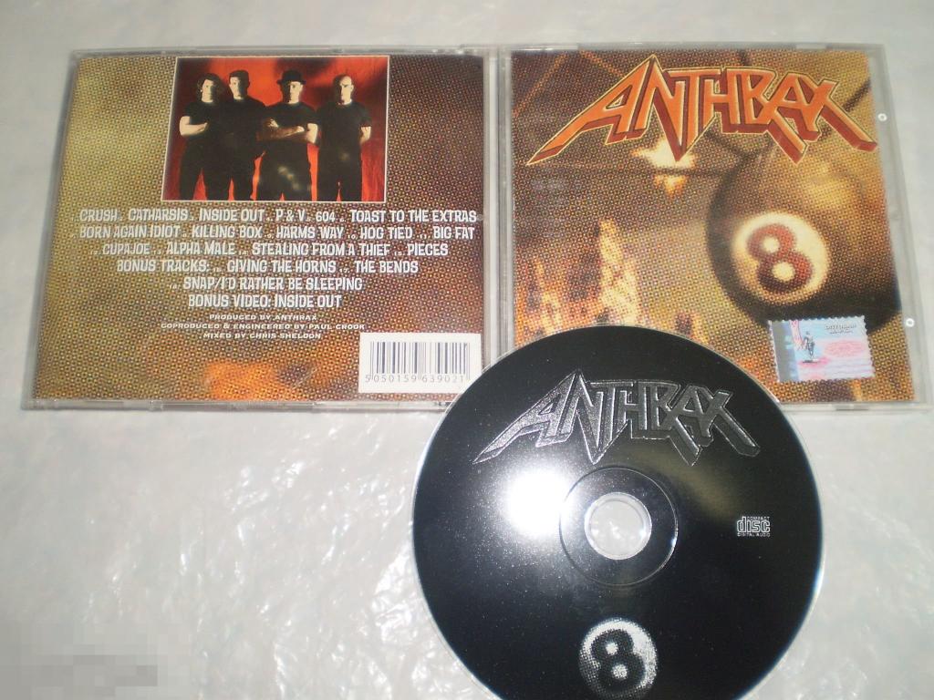 Anthrax ‎– Volume 8 - The Threat Is Real - CD - RU 