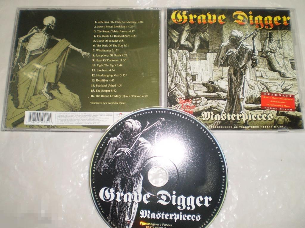 Grave Digger ‎– Masterpieces - CD - RU 