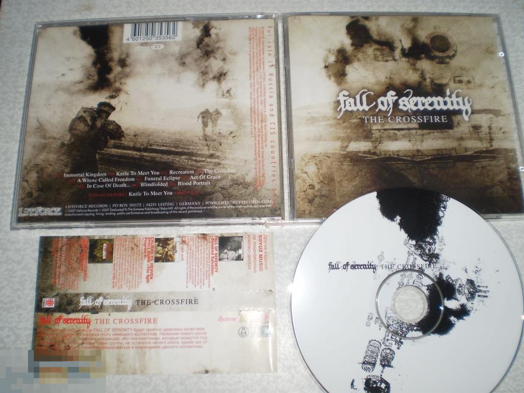 Fall Of Serenity - The Crossfire - CD - RU 